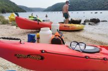 Kayaking Experience in Lim Bay Sea in The Croatian Fjord