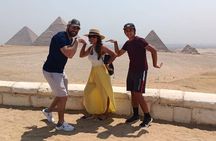8-hours tour private full-day Giza pyramids and Egyptian museum