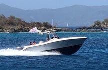 Private 6-Hour Island Hopping in US Virgin Islands - 500hp Hydro Sport