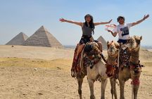 Pyramids of Giza and Sphinx trip