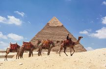 Private Visit Giza Pyramids, Egyptian Museum and Coptic Cairo