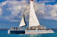Cozumel Catamaran Experience with Snorkeling & Beach Club