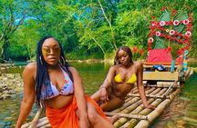 Private Montego Bay Bamboo Rafting with Limestone Foot Massage