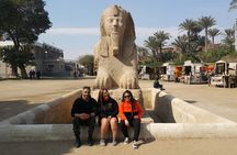Cairo : Pyramids World Day Tour Sakkara , Memphis & Dahshur Red and Bent Pyramid
