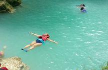 Horseback Ride, Bamboo Rafting and Bluehole/Secret Falls Tour from Montego Bay