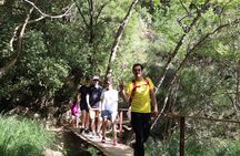 Hike Polilimnio waterfalls