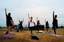 Outdoor Yoga Class at Brighton's Sea front