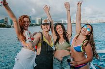 Paradise Waikiki Sunset Cruise + LIVE DJ + SWIMMING