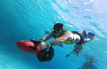 Power Snorkel By Sea Scooters, Food & Tequila Tasting