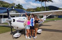 1-Hour Whitsunday Islands and Heart Reef Scenic Flight