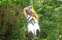 Soufriere Catamaran Excursion with Zip Lining from Castries