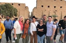 4-Days Nile Cruise sails Aswan to Luxor &Abu Simbel. Balloon tour