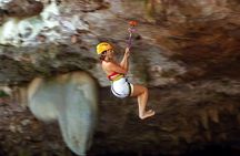 Tulum E-Bike Jungle Zip Line/Repel Snorkel Cenote + Lunch