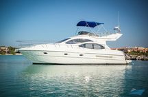 5H 42' Azimut Yacht All-Inclusive from Tulum & Playa del Carmen.