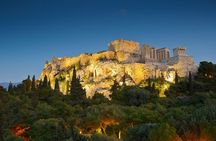 Sunset and Moonlight Private Night Tour of Athens
