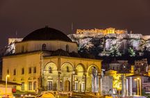 Sunset and Moonlight Private Night Tour of Athens