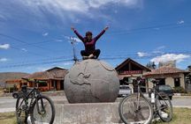 Small-group Otavalo market and Middle of the World Mountain Bike Tour from Quito