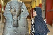 FULL Day Tour Pyramids of Giza , THE Egyptian MUSEUM And Khan El Khalili Market 