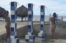 Mud volcano, and Swimming pool from Cartagena