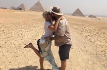 Private Full Day Tour Cairo museum and Giza pyramids from Hurghada by plane