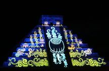 Tour Chichen Itza "Noches de Kukulkan" + Cenote & Hubiku from Cancún 