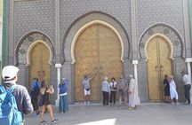 Fes Bus Tour King palace jewish Quarter Merinid Tombs tanneries