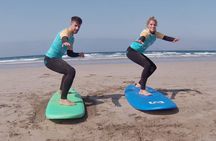 Group and private surf classes with a Certified Instructor in Lanzarote
