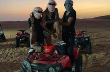 Dubai Dinner Desert Experience with 01 Hour quad bike and camel ride 
