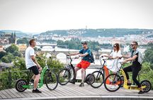 1.5h Prague E-Scooter Panoramic Tour small-group with PragueWay