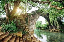 Xianggong Hill Cormorant fishing show Fuli ancient bridge DayTour