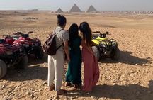 Giza Pyramids,Quad Bike ,Camel Ride ,Shopping Tour & Nile Cruise 