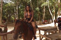 Private & Customize Tour to Martha Brae Rafting and Horseback Riding N Swim 