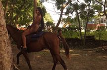 Private & Customize Tour to Martha Brae Rafting and Horseback Riding N Swim 