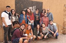 Walking Graffiti Tour with Augmented Reality in Tel Aviv