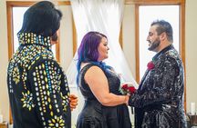 Elvis Wedding at The Little Vegas Chapel including Limousine Transportation