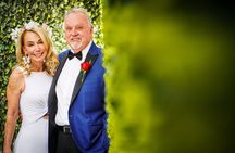 Las Vegas Wedding at The Little Vegas Chapel including Limousine Transportation