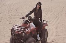 1- Hour Quad Bike Desert Safari Around Pyramids Enjoying Sunset Or Sunrise