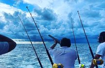 Private Charter Saltwater Fishing with Ocean Skeet Shooting