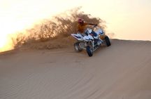 1-Hour Quad Bike Adventure: BBQ Dinner, Sandboarding & Shows!