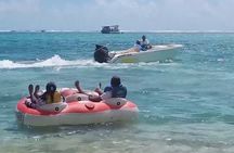 Full Day Water sport Activities and Ile aux Cerf Island.