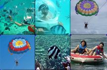 Full Day Water sport Activities and Ile aux Cerf Island.