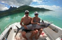 Half-day Big Fishing in Moorea on shared tour