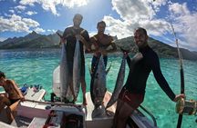 Half-day Big Fishing in Moorea on shared tour