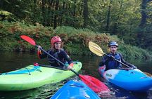 White Water Kayak Activity in Buckfastleigh 