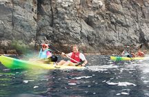 Kayak Route along the Volcanic Coast in Tenerife South with Snorkeling