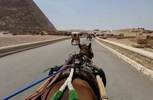 Top Attractions Tour in Giza Pyramids And Horse carriage With panoramic view