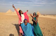 Private Tour Giza Pyramids, Sphinx, Lunch , 60min Quadbike ATV , camel ride