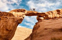 Wadi Rum Full Day Jeep Tour + Overnight in Bedouin Camp & Dinner 