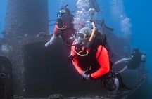 Certified Divers: Best 2-Tank Wrecks & Reef Boat Dive All Inclusive From Waikiki