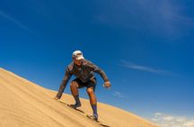 Sandboarding at the Mogote Dunes